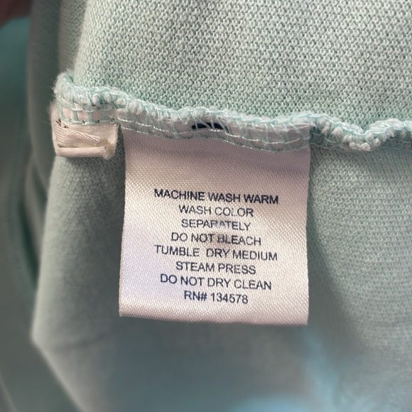 Vineyard Vines Short Sleeve Polo Shirt - Teal - XL - Picture 4 of 9